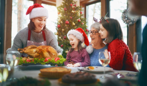 istock family celebrating Christmas 1190820121