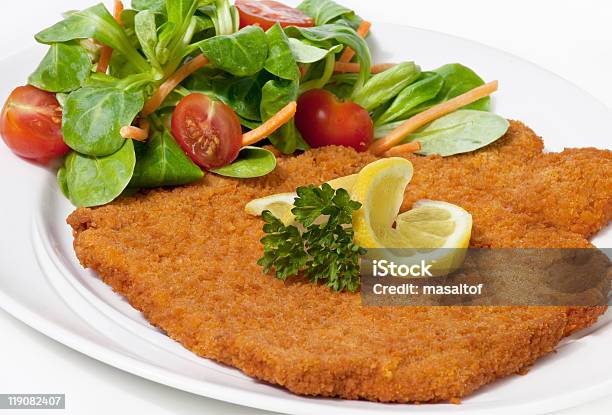 Foto de Schnitzel Vienense Escalope e mais fotos de stock de Alemanha - Alemanha, Alimentação Saudável, Bife