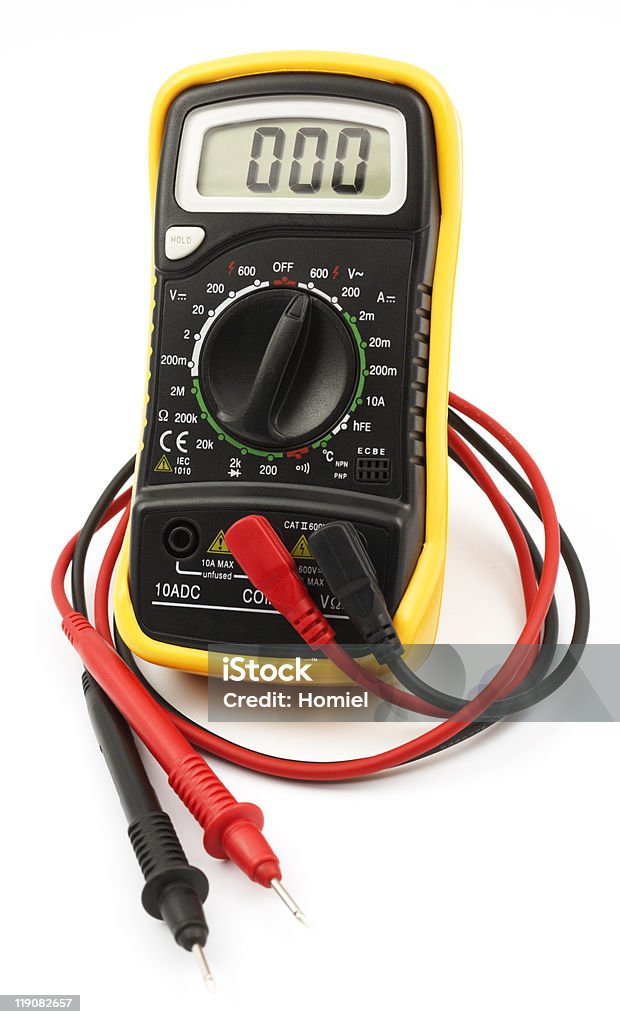 multimeter Digital - Foto de stock de Multímetro royalty-free