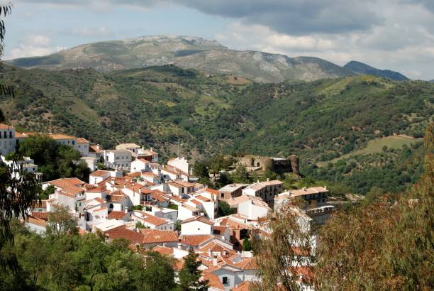 istock White town in the mountains, Benadalid, Spain. 1190826620