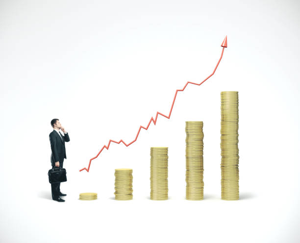 istock Businessman with briefcase talking on phone 1190829234
