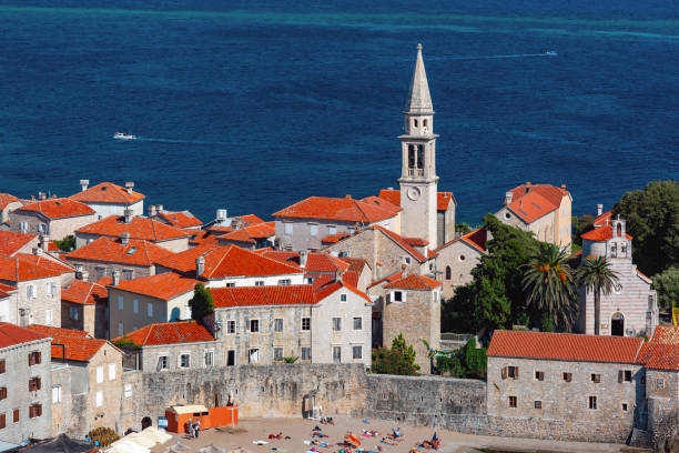 istock Old Town of Budva, Montenegro 1190833593