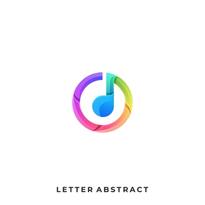 Circle Music Illustration Vector Template. Suitable for Creative Industry, Multimedia, entertainment, Educations, Shop, and any related business.