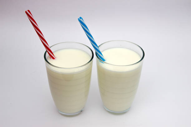 istock Milkshake isolated on a white background. 1190836777