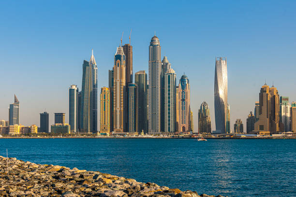 istock Dubai Marina skyline 1190838614