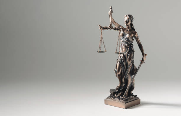 istock Statue of Justice - lady justice, law concept 1190838944