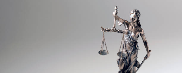 istock Statue of Justice - lady justice, law concept 1190838962