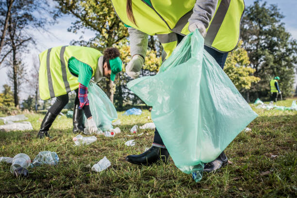 istock Volunteers collecting rubbish 1190841211