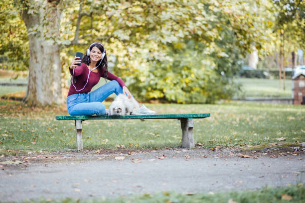 istock Young woman taking a selfie 1190841343