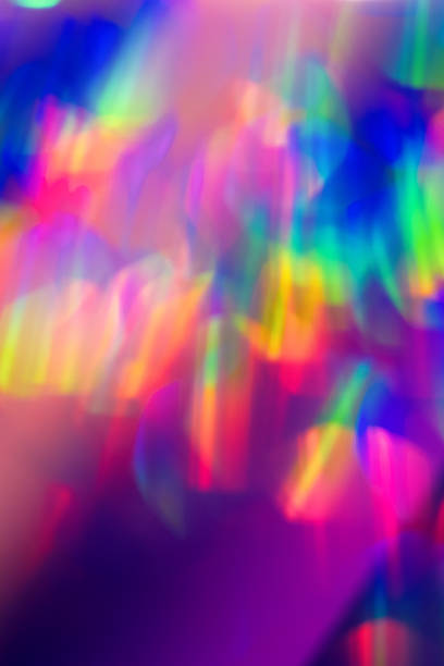 istock Holographic neon abstract background 1190842442