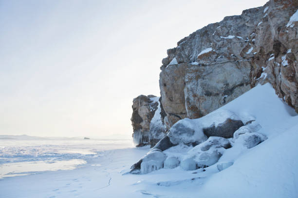 istock Tsagan-Hushun cape. Lake Baikal landscape 1190850593