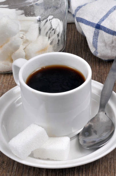 istock Cup of coffee with sugar 1190851909