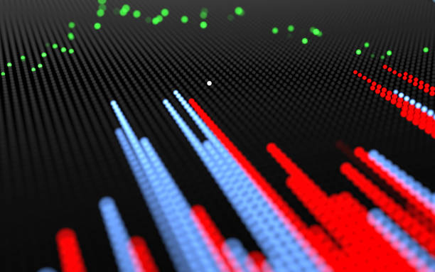 istock Stock market investment graph - analytics - stock chart 3d rendering 1190855462