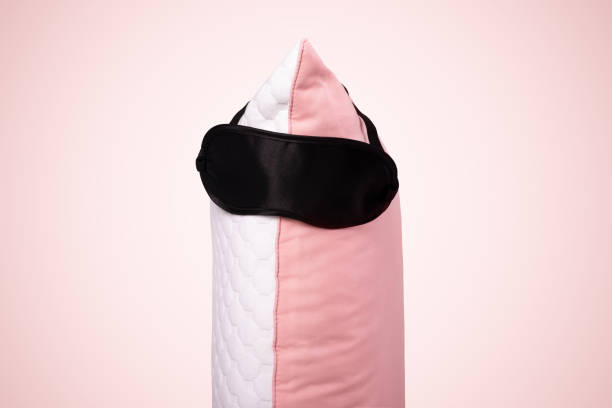 istock Personified pink quilted pillow 1190856682