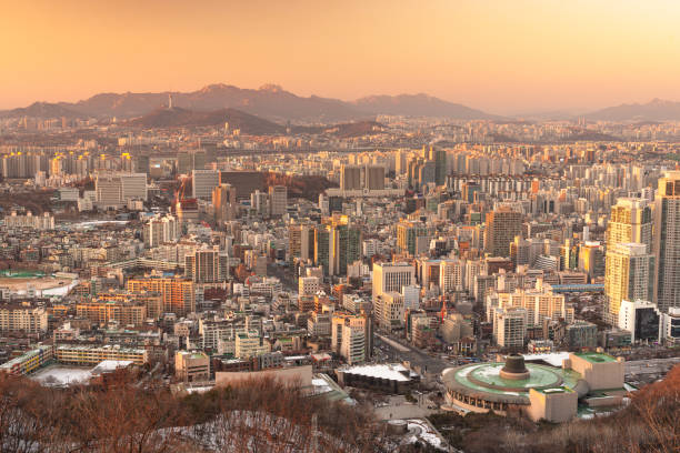 istock Seoul, South Korea Cityscape 1190857997