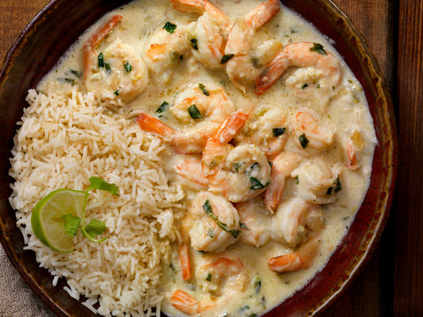 istock Thai, Coconut and Lime Shrimp 1190860103