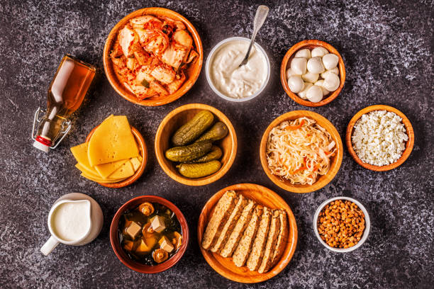istock Fermented food, probiotics 1190866207