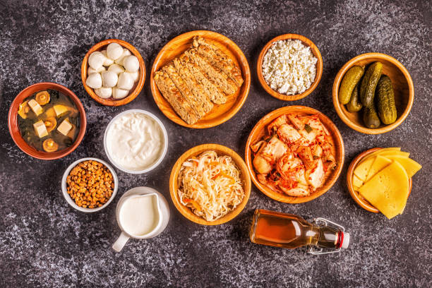 istock Fermented food, probiotics 1190866218