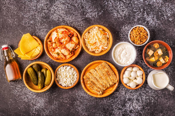 istock Fermented food, probiotics 1190866235