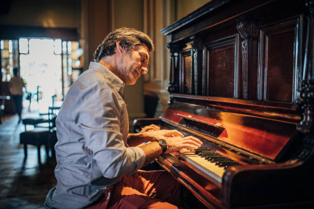 istock Artist playing the piano 1190866404