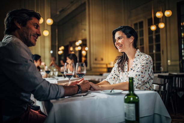 istock Mature couple on a date 1190867491