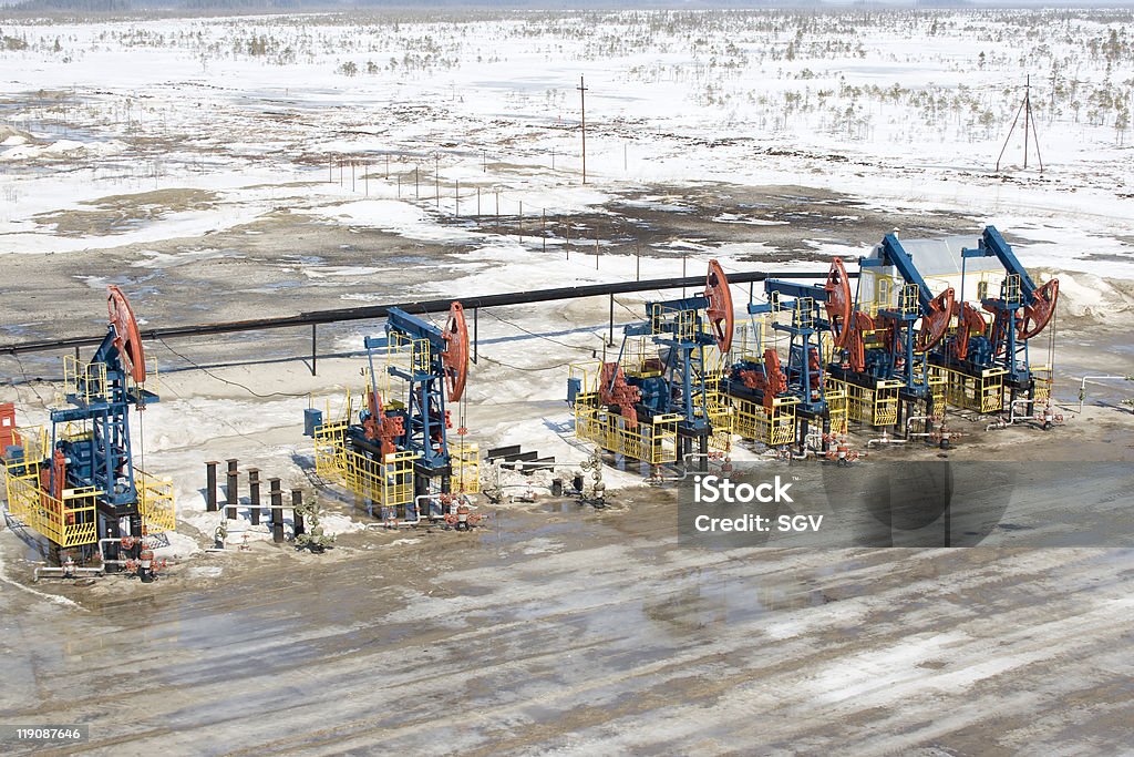 石油パンプス - ウラル山脈のロイヤリティフリーストックフォト