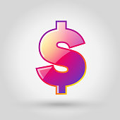 zeichen-des-dollar-symbol-social-media-a