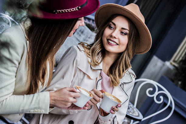 istock Spending time together. Women drinking coffee. 1190877109