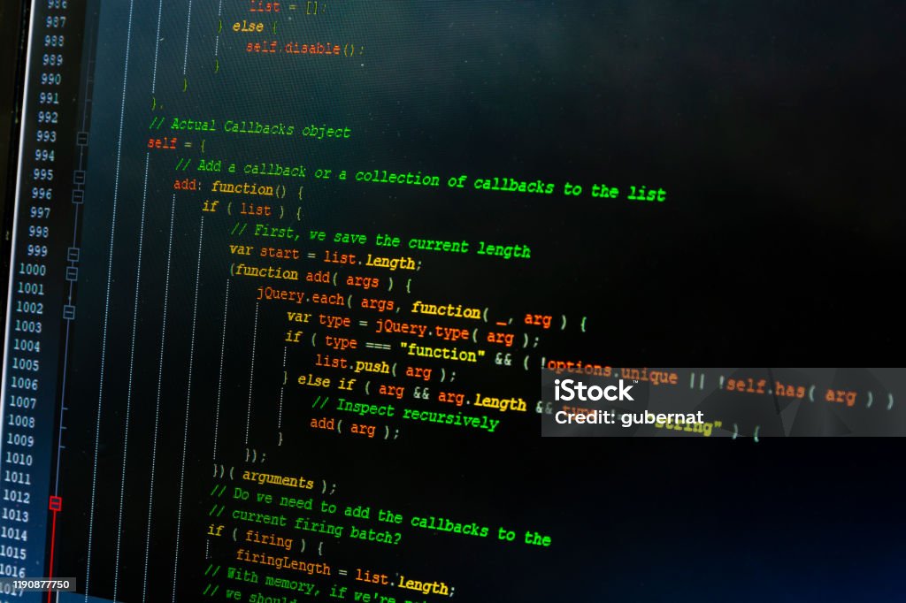 Software Engineer Web Code Js Close Up Of Website Code Function Written In Javascript Web Developer ...