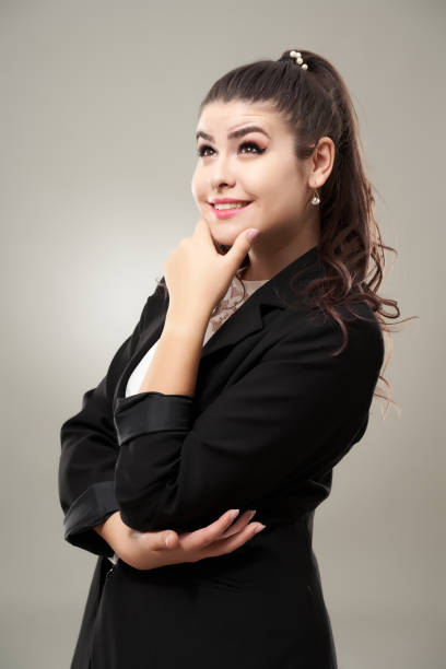 istock Thoughtful businesswoman closeup 1190881418