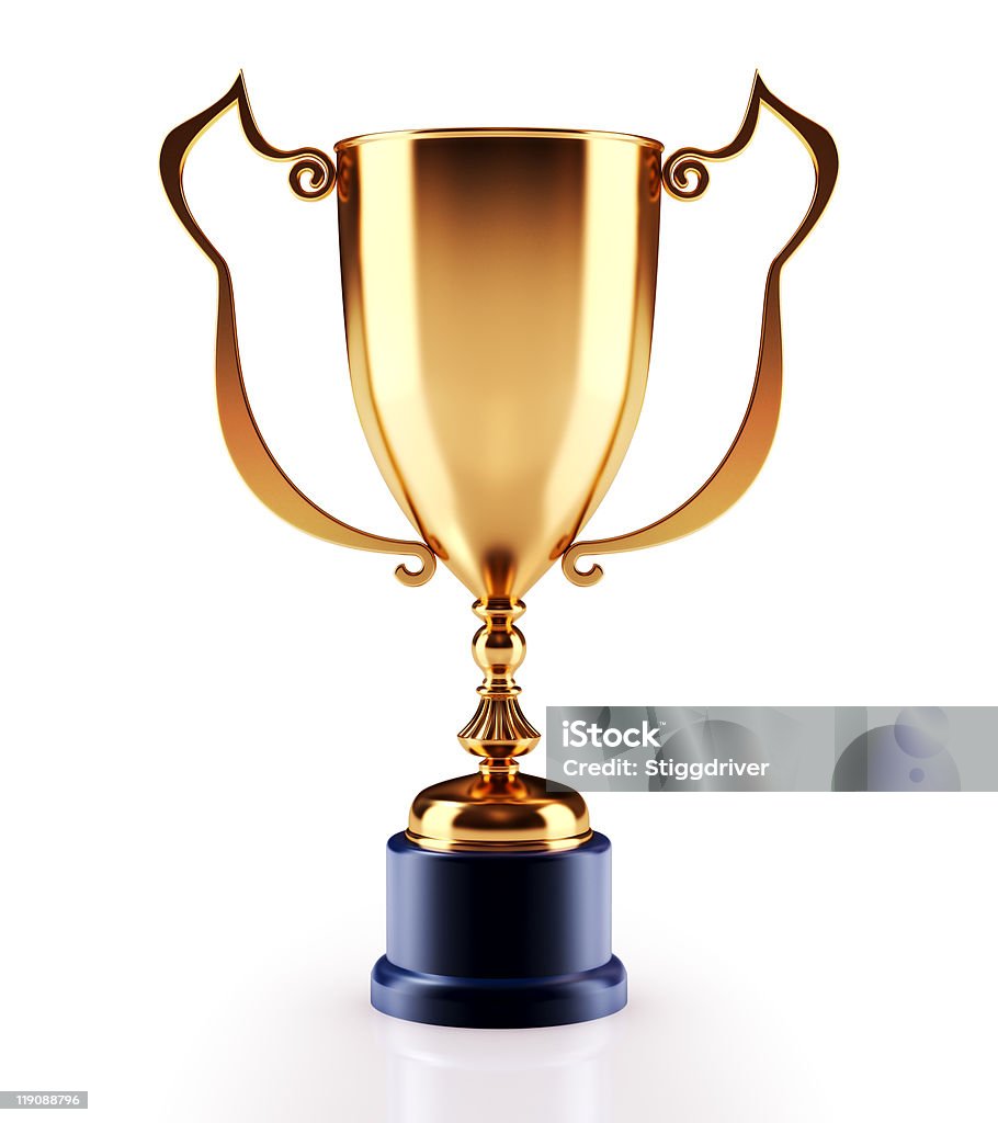 Troféu de Bronze - Foto de stock de Bronze - Descrição de Cor royalty-free