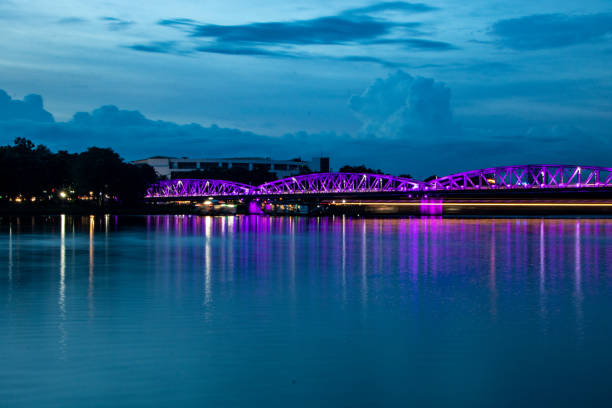 istock Perfume river and Truong Tien bridge 1190890120