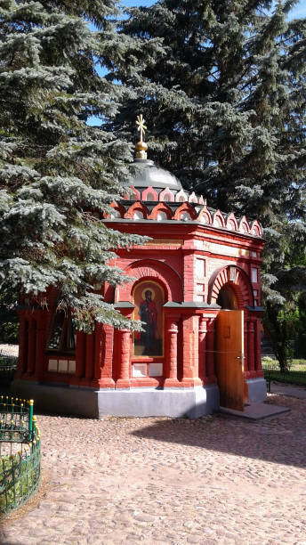 istock Chapel above an artesian spring. In the shade of a blue spruce 1190897665