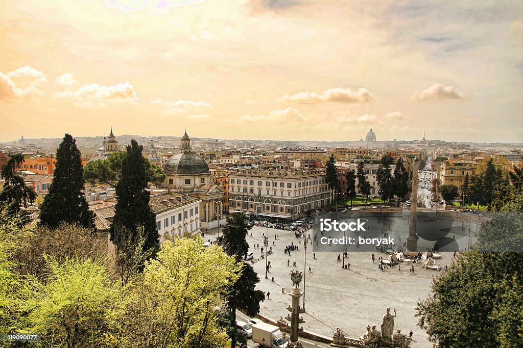 Piazza del Popolo, Rome - Photo de Piazza Del Popolo - Rome libre de droits