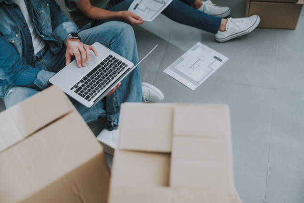 istock Man is typing on laptop at home 1190903014