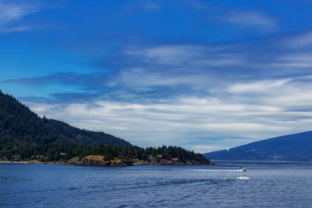 istock Waves hitting out the island off the Pacific Ocean, BC, Canada 1190904505
