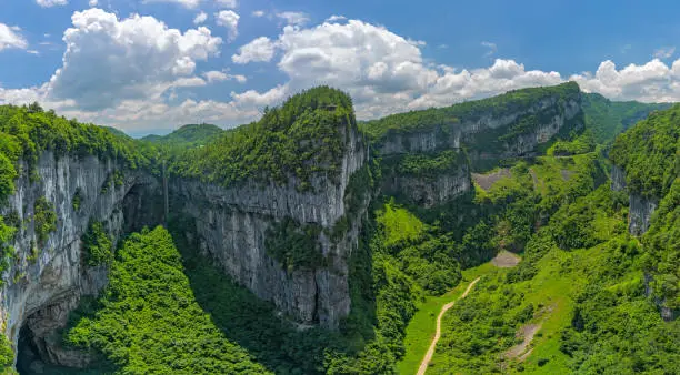 Photo of Valley panorama in Wulong National Park