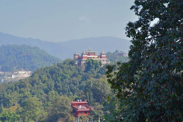 istock Monastery on top of a mountain in Kathmandu 1190934513