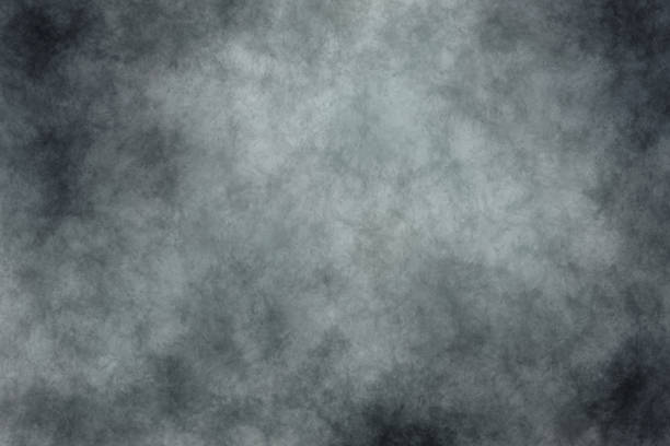 istock Abstract black and white background . Painted paper , canvas , wall . Monochrome grunge texture 1190937221