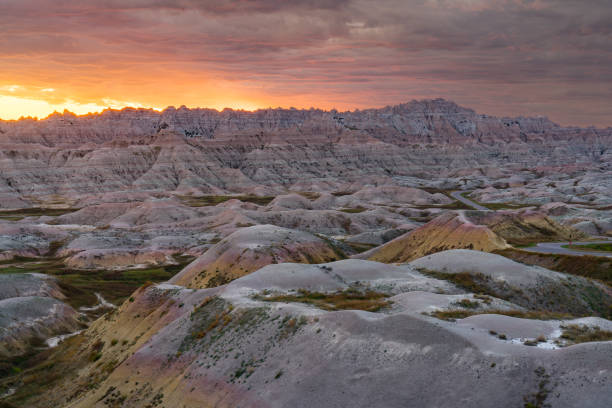 istock Badlands National Park at Sunset 1190940487
