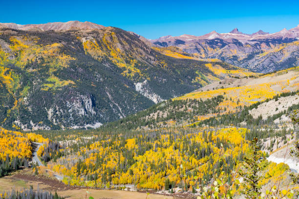 istock Fall Aspens in the Sun Juan Mountains of Colorado 1190941349