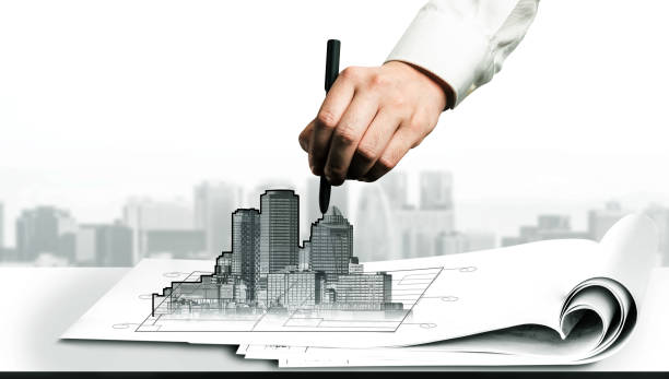 istock City civil planning and real estate development. 1190950766