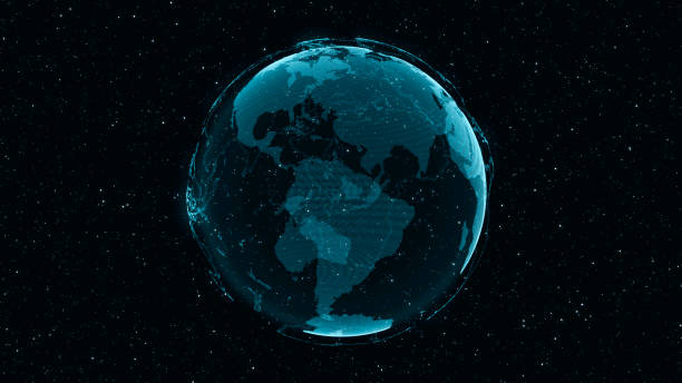 istock 3D Digital Earth shows concept of global network 1190950907