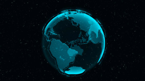 istock 3D Digital Earth shows concept of global network 1190951138
