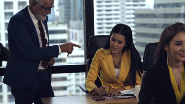 istock Professional business people in the group meeting. 1190952261