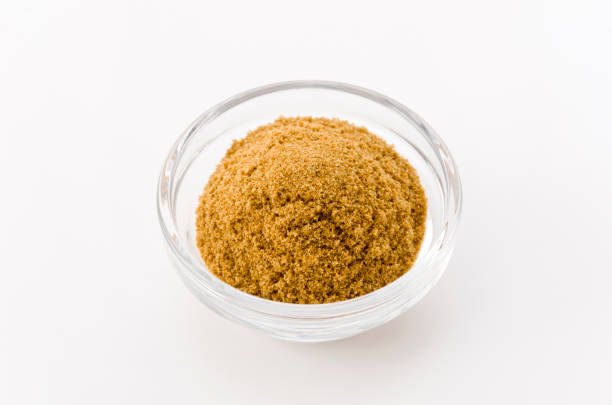 istock Cumin Powder in Small transparent bowl on White Background 1190955357