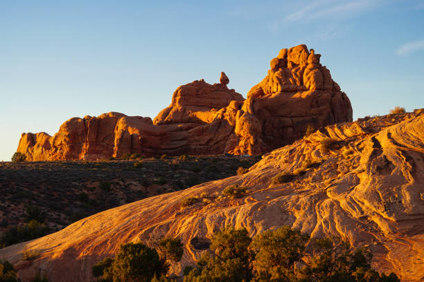 istock Sandstone Sculptures Abound in this Canyonlands Landscape 1190957434