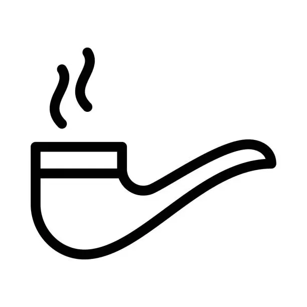 Vector illustration of smoking
