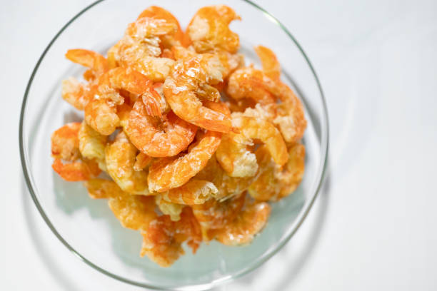 Dried shrimp are shrimp that have been sun-dried and shrunk to a thumbnail size. They are used in many East Asian, Southeast Asian and South Asian cuisines, imparting a unique delicious taste. It's one of food preservation. In Thailand, Dried shrimp always use for ingredient in many food recipes.