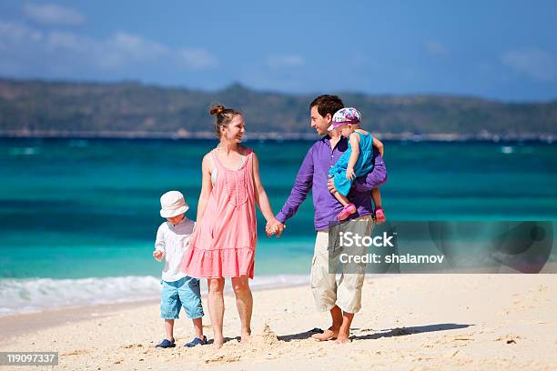 Family On Vacation Stock Photo - Download Image Now - Adult, Baby - Human Age, Baby Girls